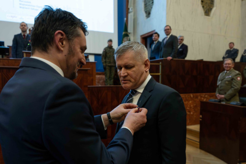 Medal Pro Patria-Paweł Woźniak