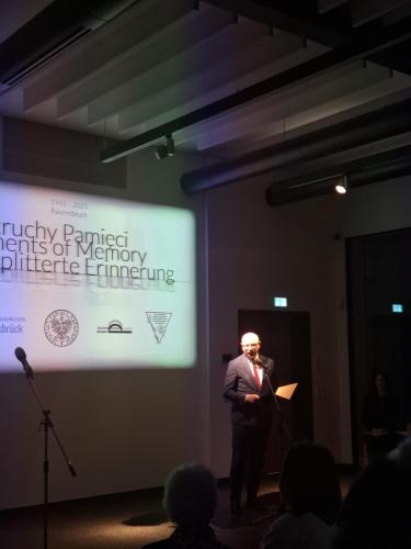 Ravensbruck Koncert ''Okruchy Pamięci'' - Mateusz Szpytma wiceprezes IPN